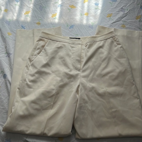 Vintage 80s Cream Slacks - Picture 3 of 5